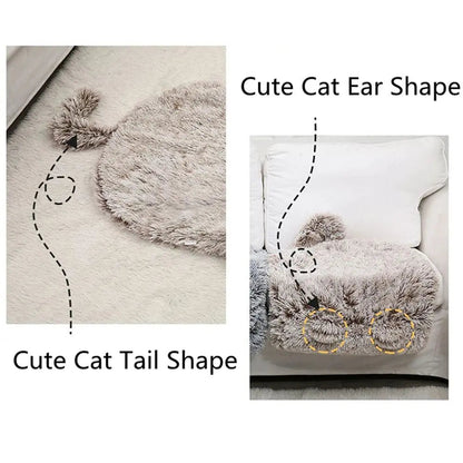 CozzyZoo | Cozy Plush Pet Hideaway Bed - Warm Winter Cat & Dog Sleeping Bag 🐶🐱 pets home