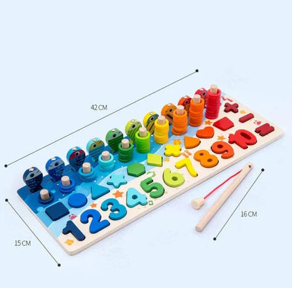 Matvir™ Board - Wooden Educational Table