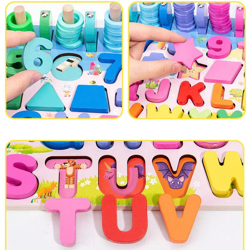 Matvir™ Board - Wooden Educational Table