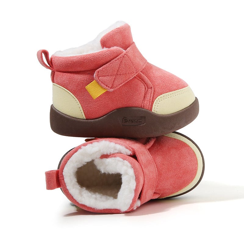 Matvir™ Infant Winter Boots – Plush and Soft Sole Baby Snow Shoes