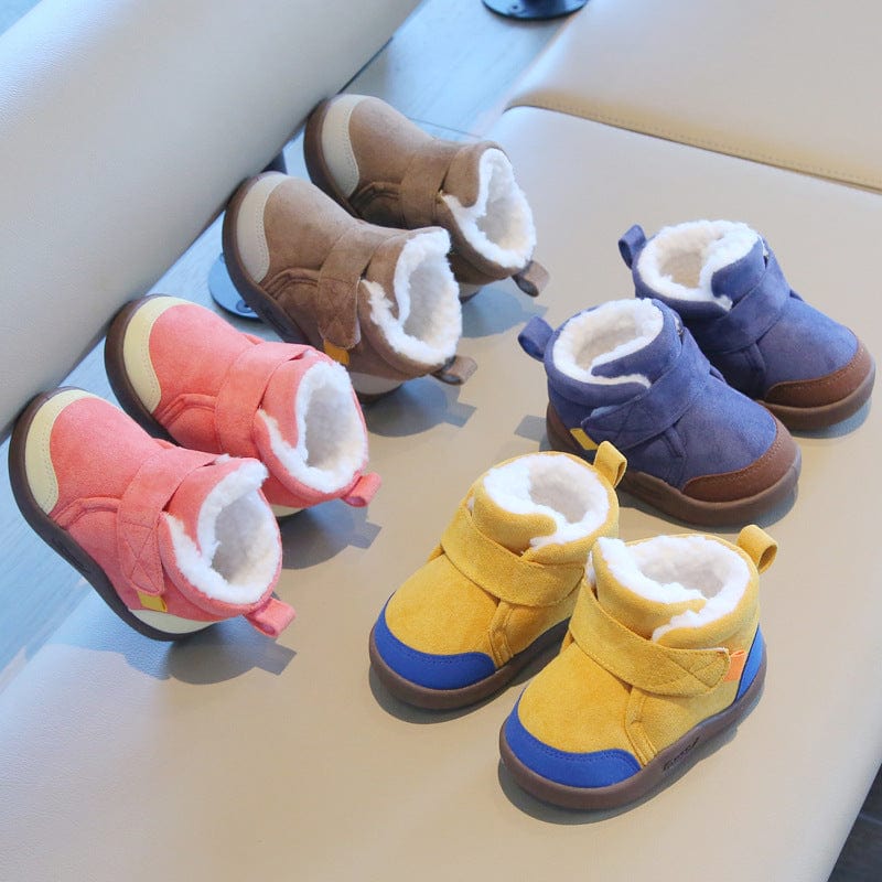 Matvir™ Infant Winter Boots – Plush and Soft Sole Baby Snow Shoes