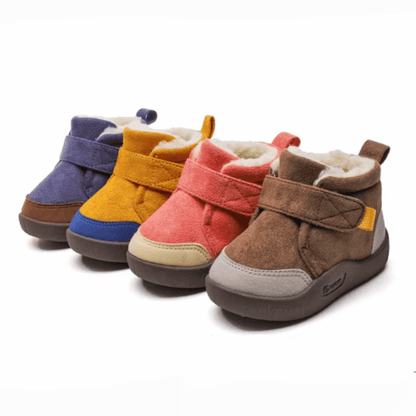 Matvir™ Infant Winter Boots – Plush and Soft Sole Baby Snow Shoes