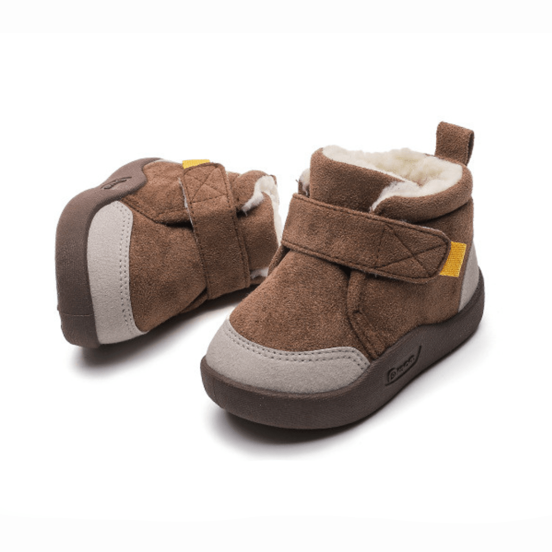 Matvir™ Infant Winter Boots – Plush and Soft Sole Baby Snow Shoes